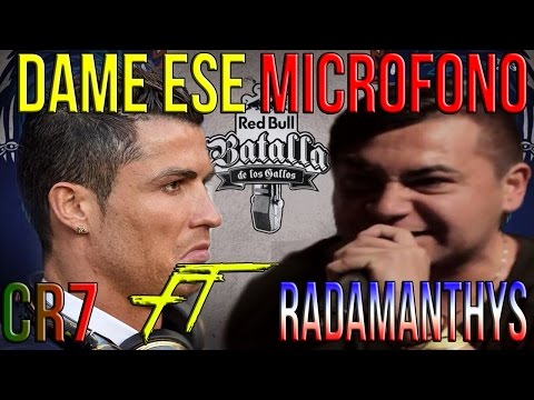 Cristiano Ronaldo - Dame ese Micrófono ft RADHAMANTYS Batalla De Los Gallos.