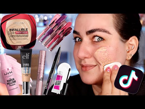 REVIEWING VIRAL OVERHYPED TIKTOK MAKEUP! IS IT REALLY WORTH IT?