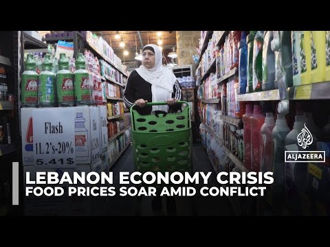 Lebanon nears collapse as war on Iran fuels food price surge and mass displacement