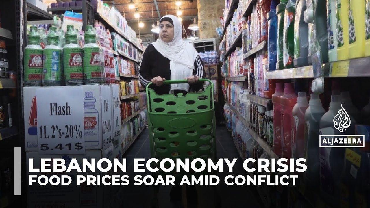 Lebanon nears collapse as war on Iran fuels food price surge and mass displacement