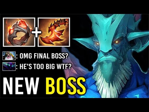 NEW CRAZY 7.30 100% Pure Damage Edict Giant's Ring Final Boss vs Hard Spectre Sniper Epic WTF Dota 2