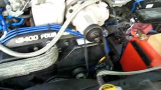 Texas_Ace Toyota 4runner first start after Supercharger and Headers