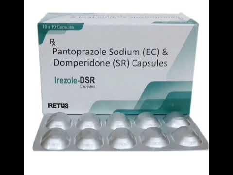 Rabeprazole sodium domperidone capsules, 10 x 10, prescripti...