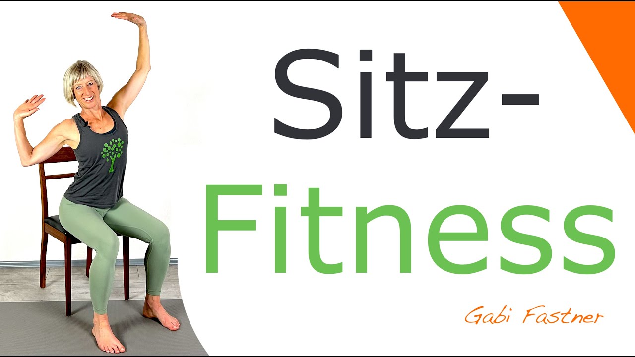 🦘21 min. zuerst Sitz-Gymnastik und anschließend Fitness mit dem Stuhl