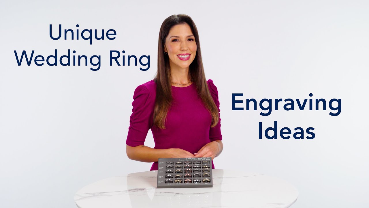 Unique Wedding Ring Engraving Ideas