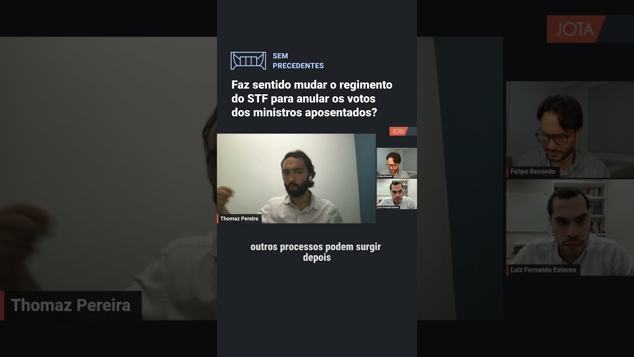 Corte - Faz sentido mudar o regimento do STF para anular os votos dos ministros aposentados?