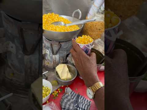 Monsoon Special - Sweet Corn 🌽 Chaat 😋 #sweetcorn #chaat #streetfood #shorts #youtubeshorts