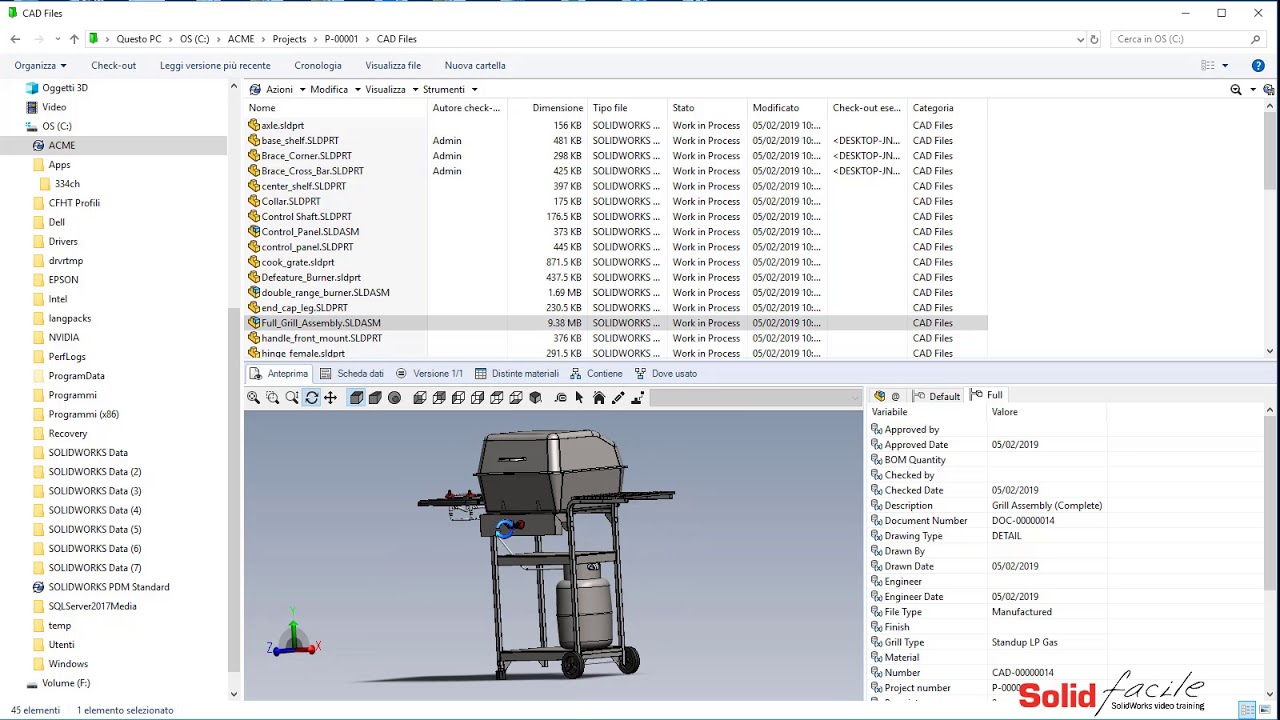 SolidWorks: PDM Professional