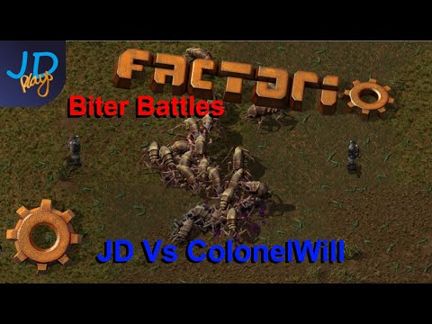 Factorio PvP Biter Battles JD Vs ColonelWill