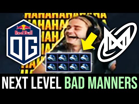 OG vs NIGMA — Next Level BAD MANNERS