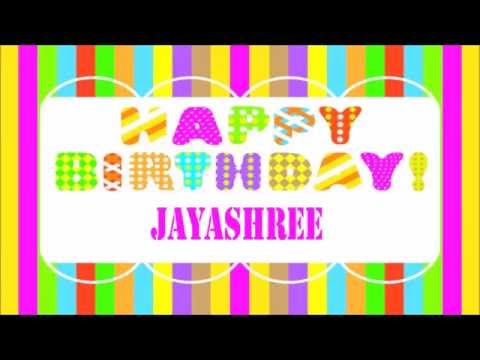 Happy Birth Day Jayashree