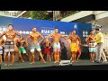 Asia Pacific Bodybuilding Championship 2019 MSP 175 cm เปรียบเทียบ