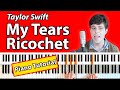 How to play “My Tears Ricochet” by Taylor Swift [Piano Tutorial/Chords for Singing]