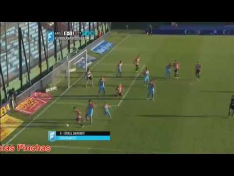 ARSENAL 0 ESTUDIANTES 1 Gol de Damonte Torneo Julio H. Grondona 2015