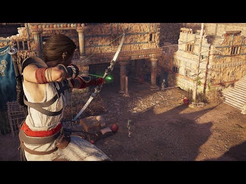 Assassin's Creed Odyssey Stealth Assassin Build - Cultist Assassination & Fort Clearing Gameplay