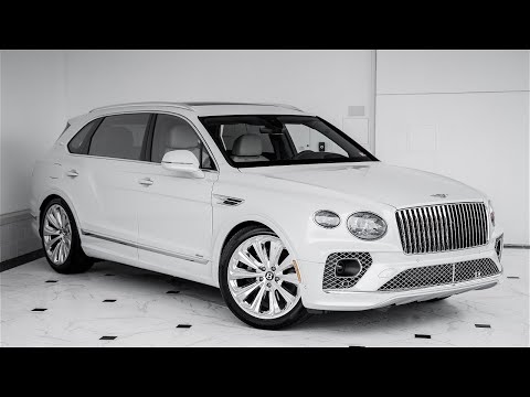 Ice On Linen 2023 Bentley Bentayga Extended Wheelbase Azure First Edition