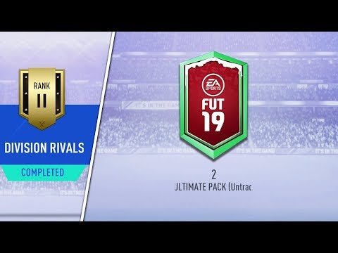DIVISON 1 RANK 2 RIVALS REWARDS! WALKOUT! #FIFA19 ULTIMATE TEAM