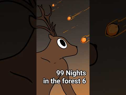 99 Nights in the forest 6 animation 🦌 🐐  🐘