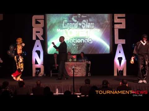 Team Velocity vs Team Gallio Mens Team Sparring Round 3 at Grand Slam Open Nationals 2014