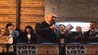 preview picture of video 'Amandola Comizio Elettorale Lista Per Amandola Sempre - Candidato Sindaco Giulio Saccuti'