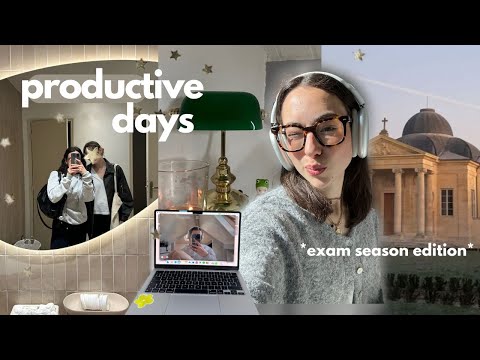 WEEKLY VLOG révisions de partiels 👩🏽‍💻🪐⭐️