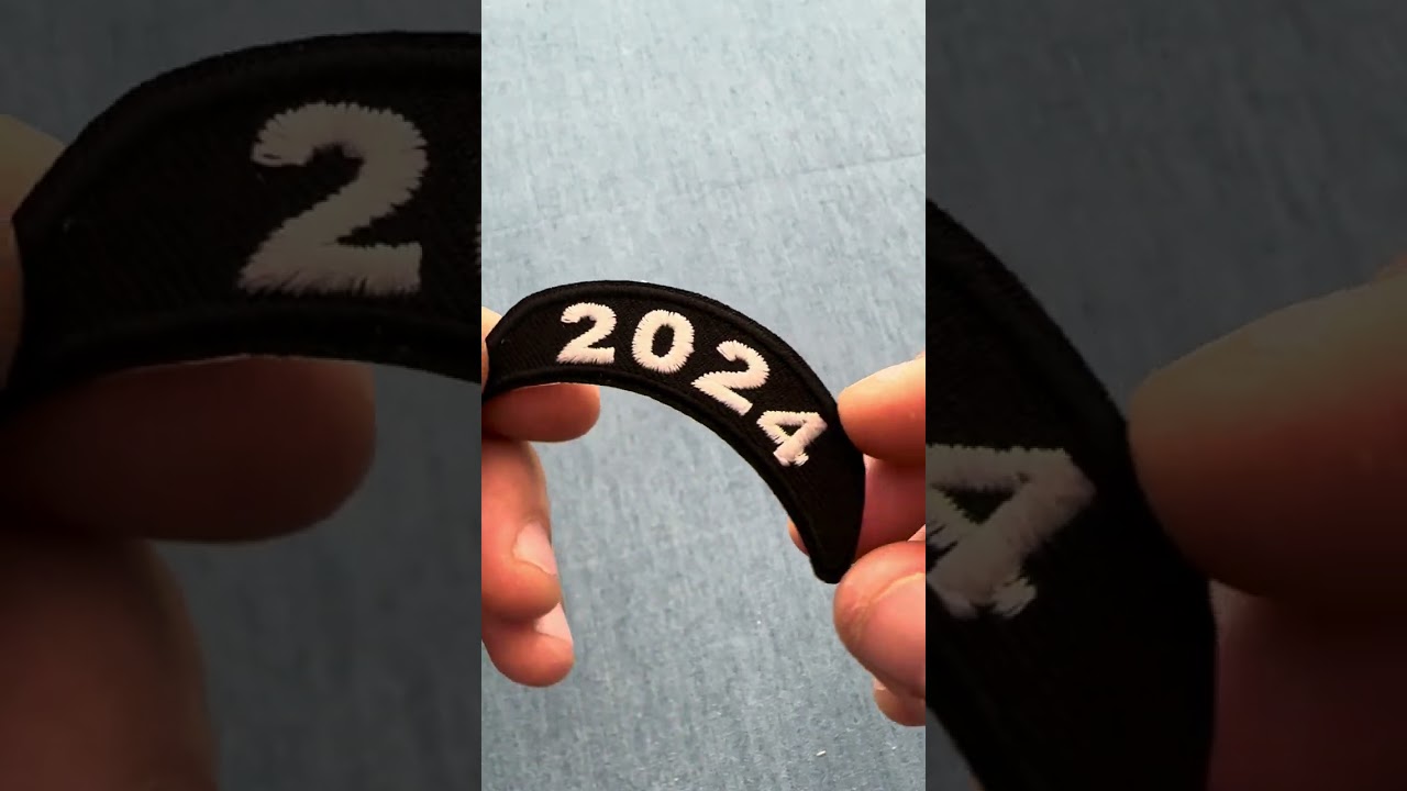 2024 Patch Upper Rocker White (P7774)