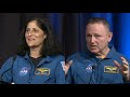 NASA Astronauts Who Were Stuck In Space Speak In Full Press Conference