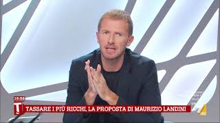 Patrimoniale, Landini: "Tasse sui patrimoni? Esistono già in tutti i Paesi. Serve contrastare ...