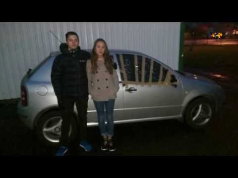 Fick bilrutan krossad – under körning