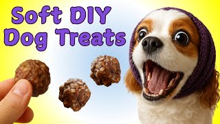 Soft Homemade Dog Treats for Senior Dogs and Small Breeds | Limited Ingredient Lamb Recipe