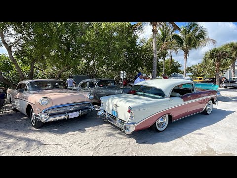 Classics On The Bay: Annual show of restored and well-preserved classic cars on the beach