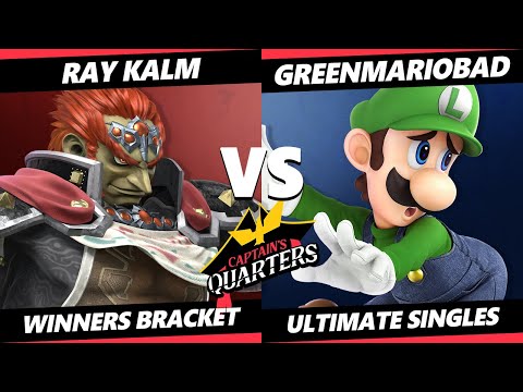 Captain's Quarters 3 Winners Bracket - Ray Kalm (Ganondorf) Vs. Greenmariobad (Luigi) SSBU Singles