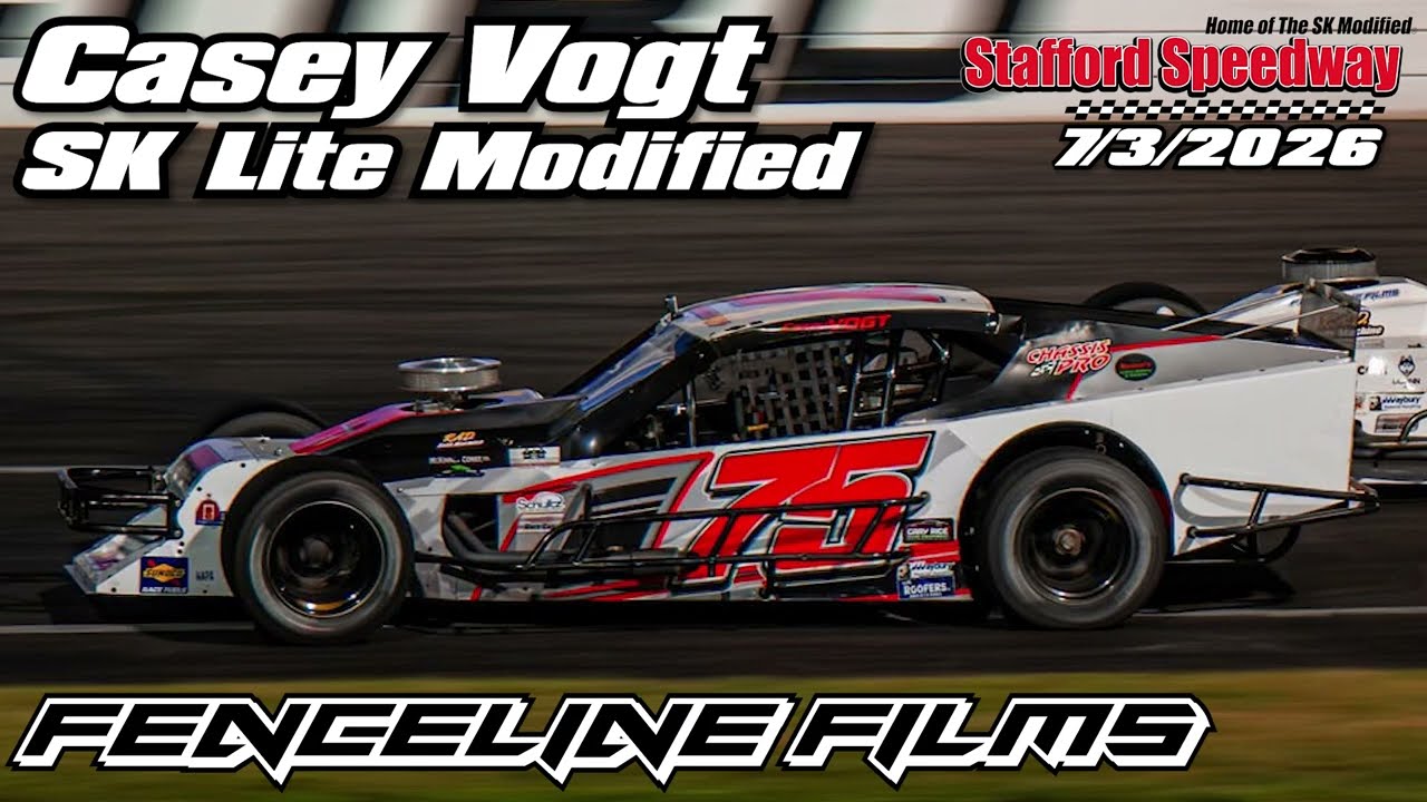 Casey Vogt at SK Lite Stafford Speedway 7/3/2026