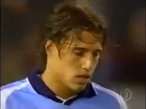 Eliminatorias Mundial 2002: Argentina 2-1 Brasil (05/09/2001). Narración en portugués.