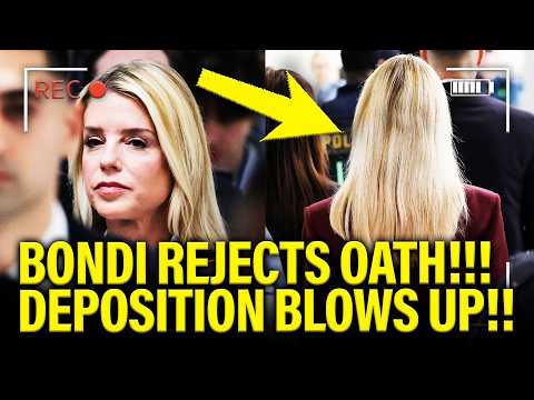 Pam Bondi REFUSES OATH and BLOWS UP Deposition!!