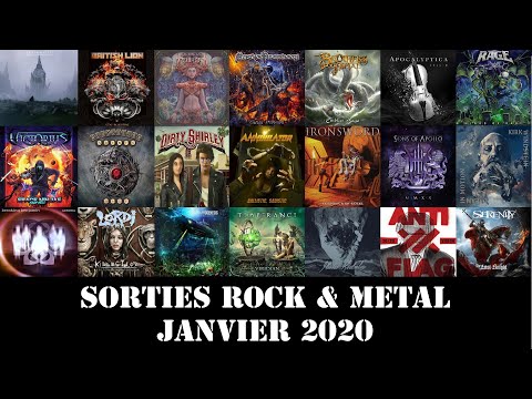 Sorties Albums Rock & Metal : Janvier 2020