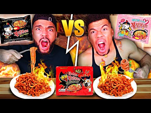 SCHÄRFSTE NUDELN DER WELT WETTESSEN CHALLENGE !!!