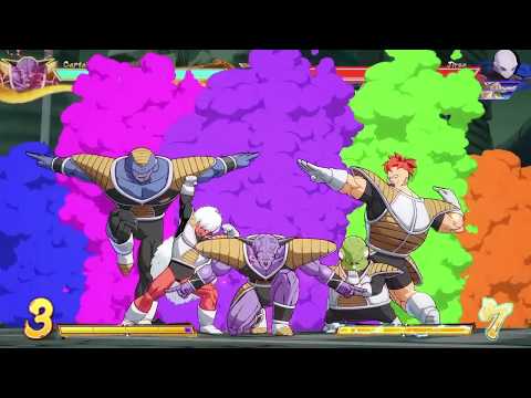 DBFZ S3 Captain Ginyu "Burter blue hurricane " loops 83 hits solo TOD