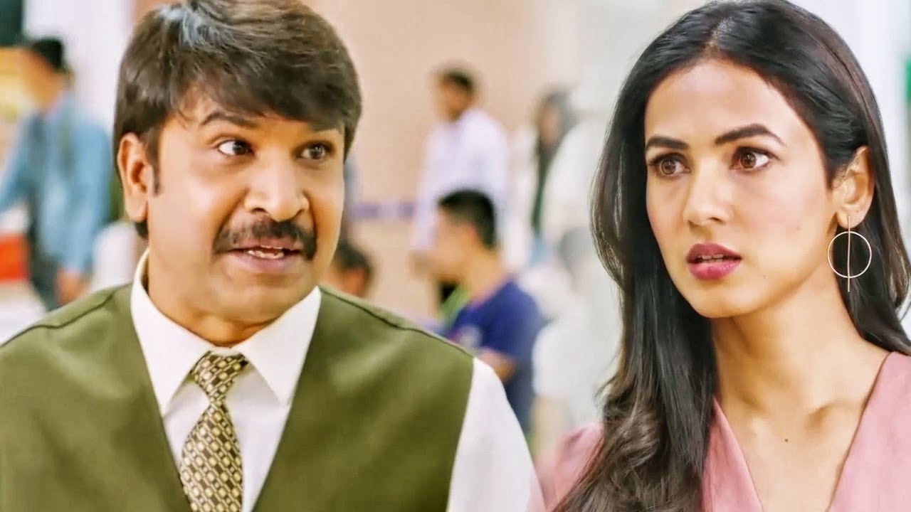 सोनल चौहान ने श्रीनिवास रेड्डी को मारा चांटा | Ruler Movie Comedy 