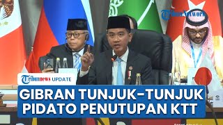 [FULL] Isi Pidato Gibran di Penutupan KTT G20, Tangan sampai Tunjuk-tunjuk & Banjir Tepuk Tangan