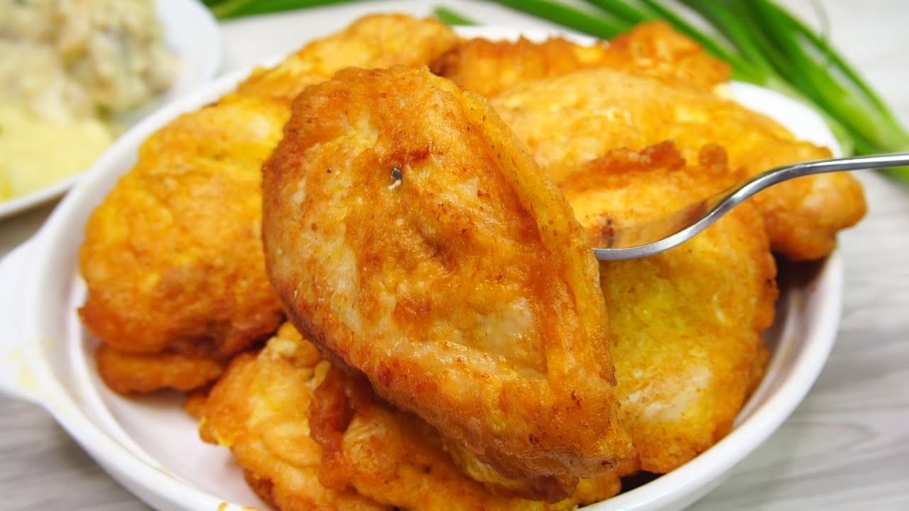 Куриные отбивные - готовим с Натальей Калниной