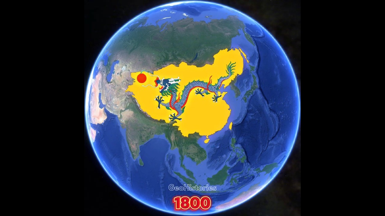 Evolution of China #maps #history #historymap