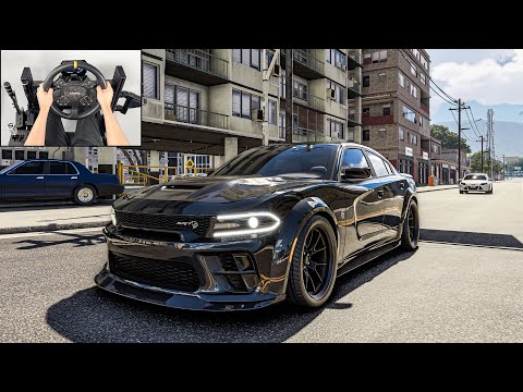 Dodge Charger SRT Hellcat Redeye | The Crew Motorfest | Steering Wheel Gameplay