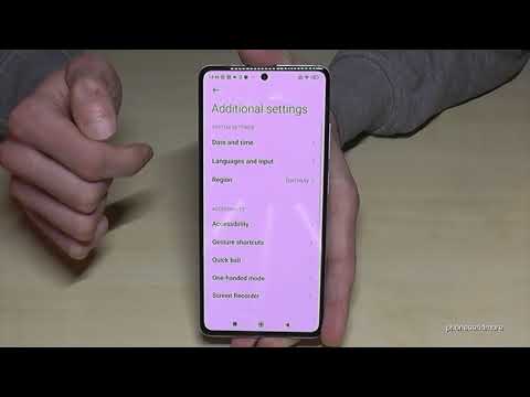 Redmi Note 12 Pro Plus 5G: How to change the language?