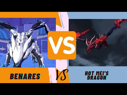 Herrscher of Thunder with her Dragon vs Benares The Ultimate Dragon