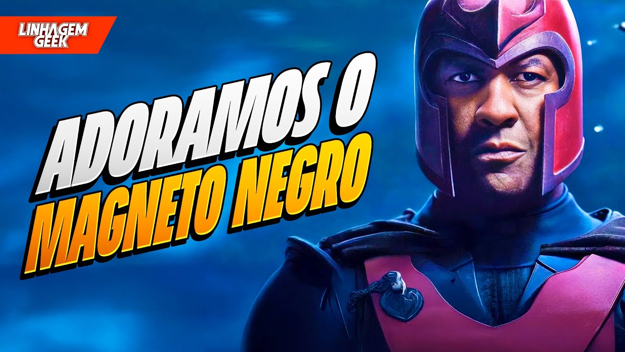AMAMOS! DENZEL WASHINGTON SERÁ O MAGNETO EM X-MEN!