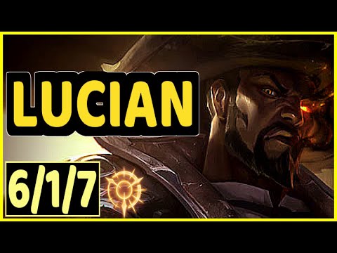 KOBBE (LUCIAN) vs AZIR - 6/1/7 KDA MID CHALLENGER GAMEPLAY - EUW