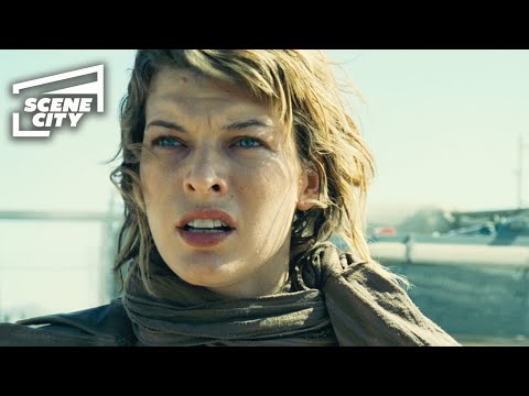 Resident Evil Extinction: Carlos' Sacrifice (Milla Jovovich and Ali Larter)