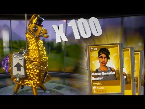 Opening 100 Loot Llamas! | 7500 V-Bucks! | Mythic Hero ... Opening 100 Loot Llamas! | 7500 V-Bucks! | Mythic Hero ... - 480 x 360 jpeg 32kB