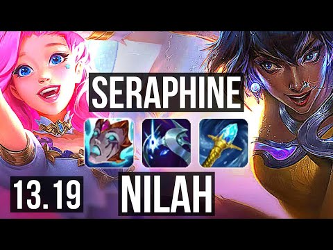 SERAPHINE & Heimerdinger vs NILAH & Yuumi (ADC) | 1.9M mastery, 7/4/20 | BR Diamond | 13.19